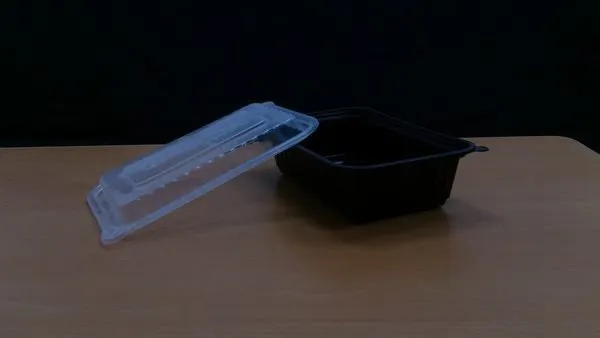 【8366 方形可微波外帶盒+蓋】(28oz)